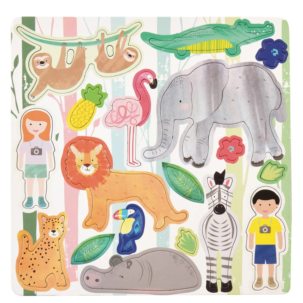 Jungle Magnetic Fun & Games - Anilas UK