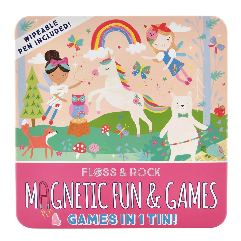 Rainbow Fairy Magnetic Fun & Games - Anilas UK