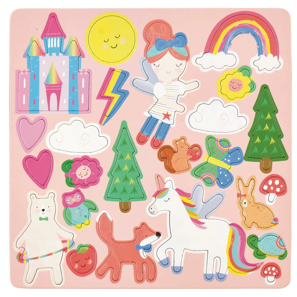Rainbow Fairy Magnetic Fun & Games - Anilas UK