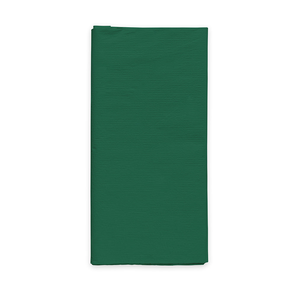 Dark Green Paper Tablecover (120 x 180 cm)