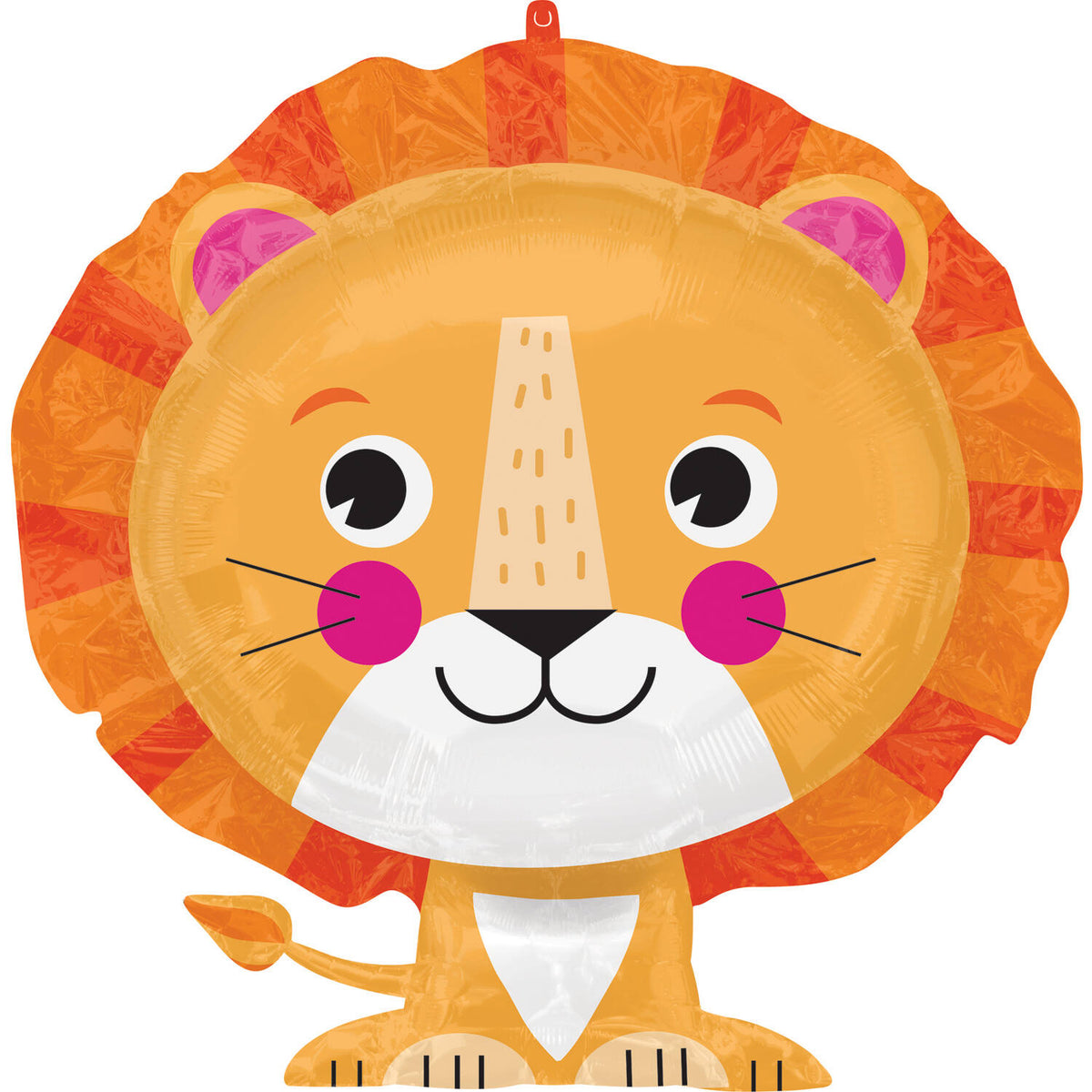 Lion -  Shape Foil Balloon - 60 x 53 cm - Anilas UK