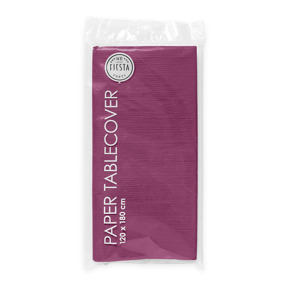 Purple Paper Tablecover (120 x 180 cm)