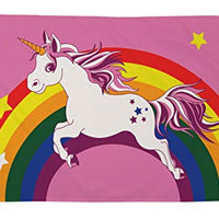 Unicorn Rainbow Premium Quality Flag (5ft x 3ft) - Anilas UK