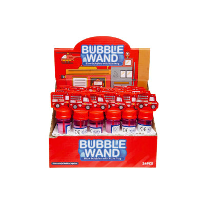 Firetruck Bubble Tube with Wand - Anilas UK