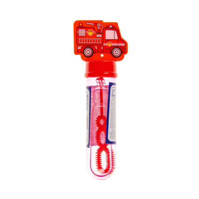 Firetruck Bubble Tube with Wand - Anilas UK