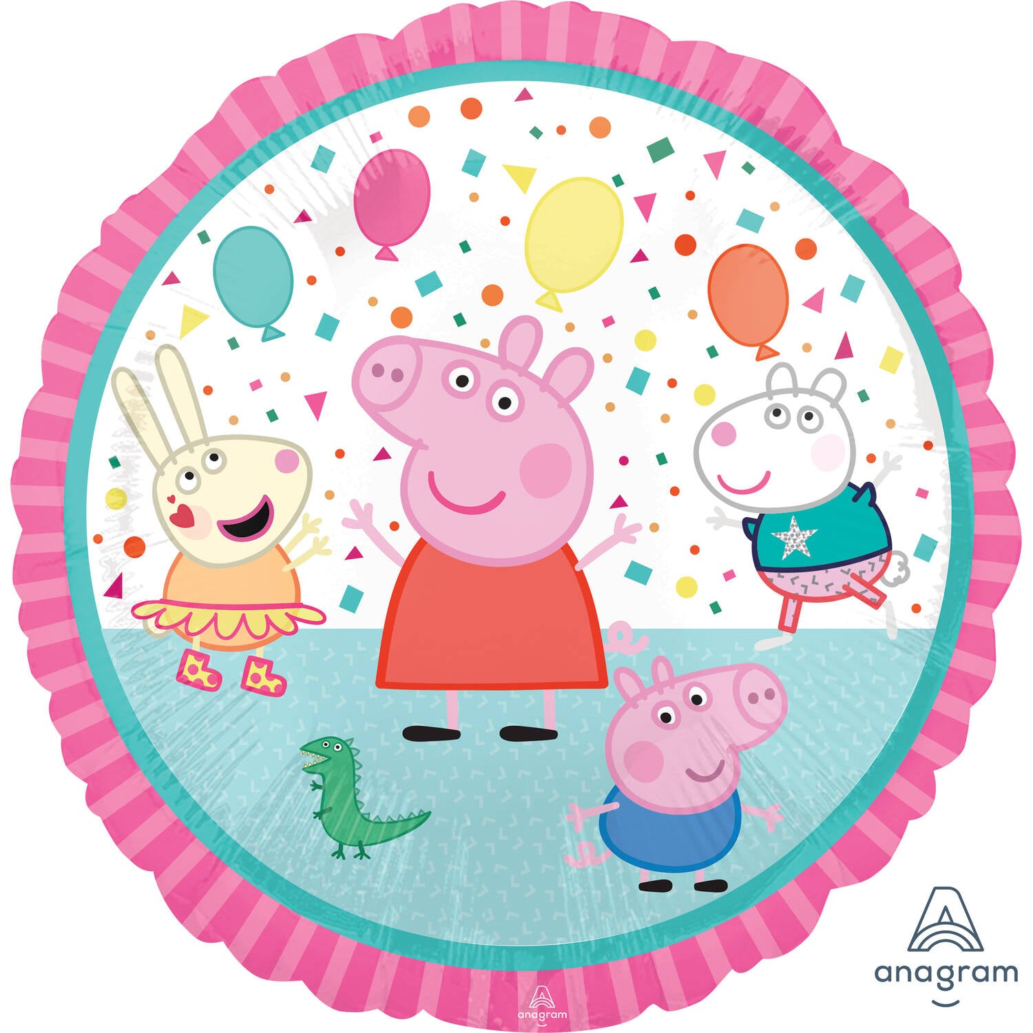 Peppa Pig Foil Balloon 43cm - Anilas UK