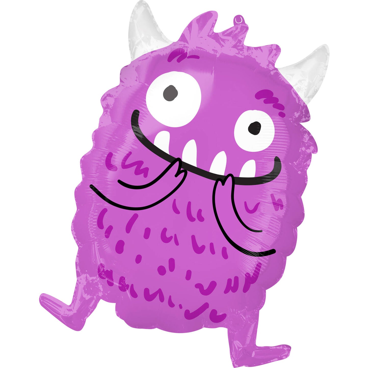 Little Monster Shape Foil Balloon 35 x 48 cm - Anilas UK