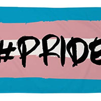 Hashtag Pride Transgender Premium Quality Flag (5ft x 3ft)