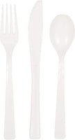 
              18pc Assorted Bright White Cutlery - Anilas UK
            