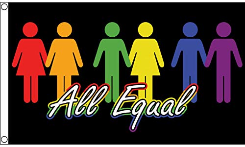 All Equal Premium Quality Flag (5ft x 3ft) - Anilas UK