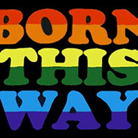 Born This Way Premium Quality Flag (5ft x 3ft) - Anilas UK