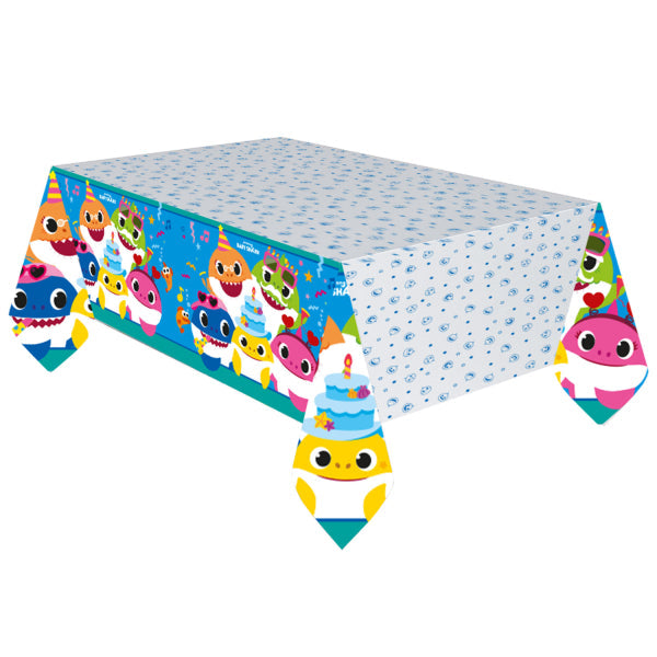 Baby Shark Paper Party Tablecloth Paper 120x180 cm - Anilas UK