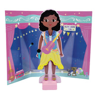 Wooden Magnetic Dress Up Doll - Zoey - Anilas UK