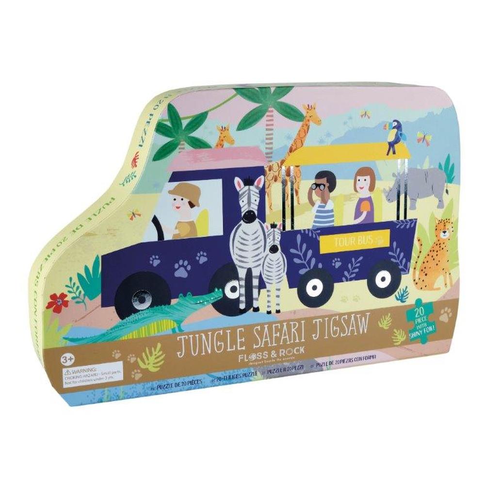 Jungle Safari 20 Piece Jigsaw Puzzle - Anilas UK