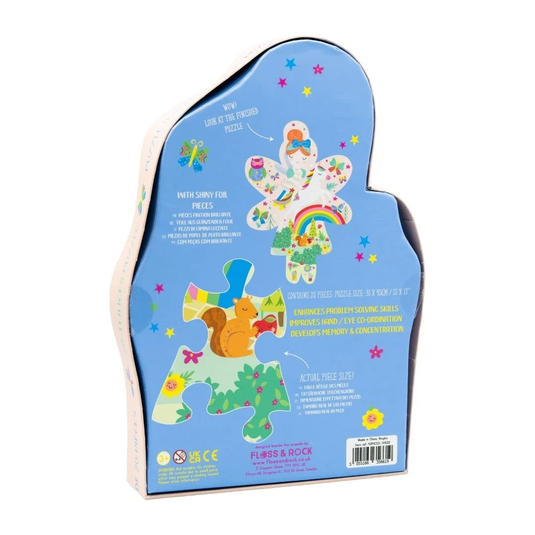 Rainbow Fairy 20 Piece Jigsaw Puzzle - Anilas UK