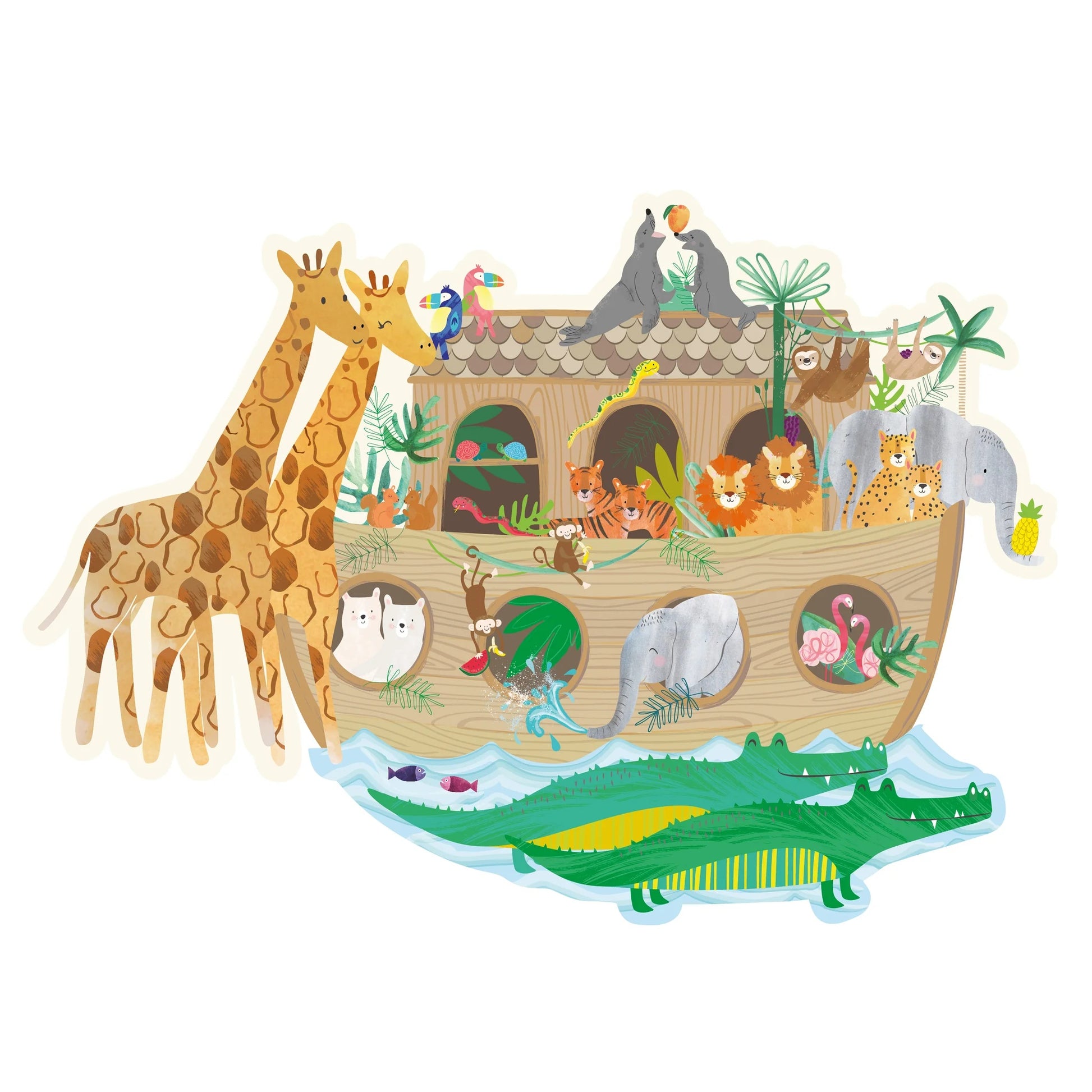 Jungle 100 Piece 3 in 1 Jigsaw - Anilas UK