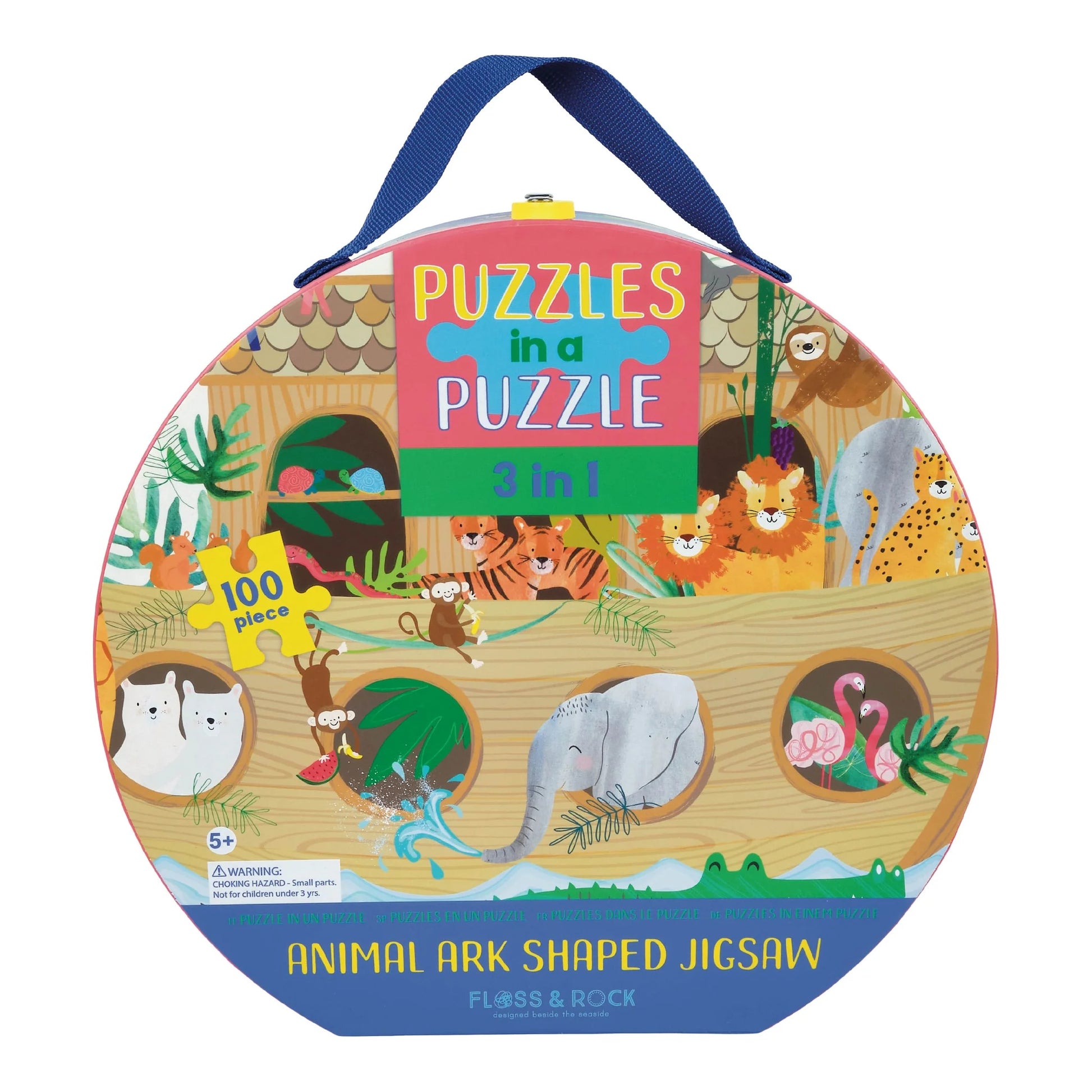 Jungle 100 Piece 3 in 1 Jigsaw - Anilas UK