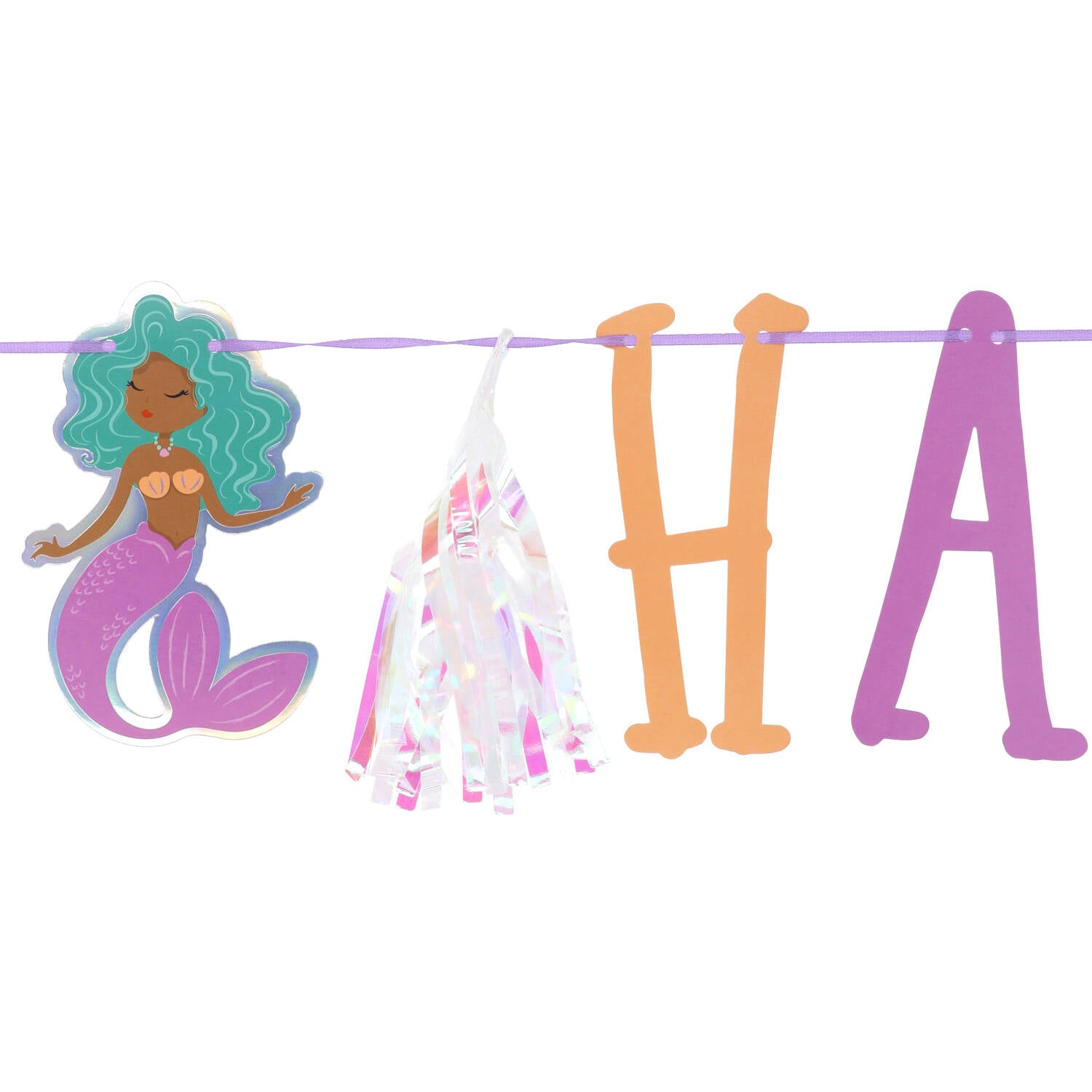 Mermaid Magic Letter Banner Set (1.5 meters) - Anilas UK
