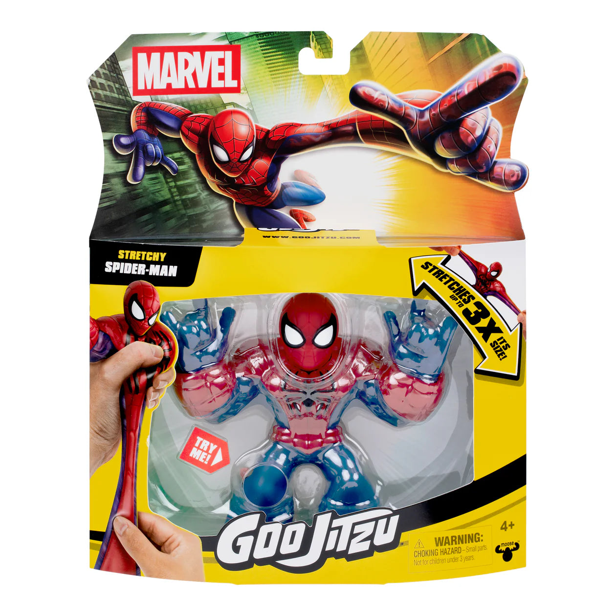 Heroes of Goo Jit Zu Super-Man Stretchy Action Figure Toy