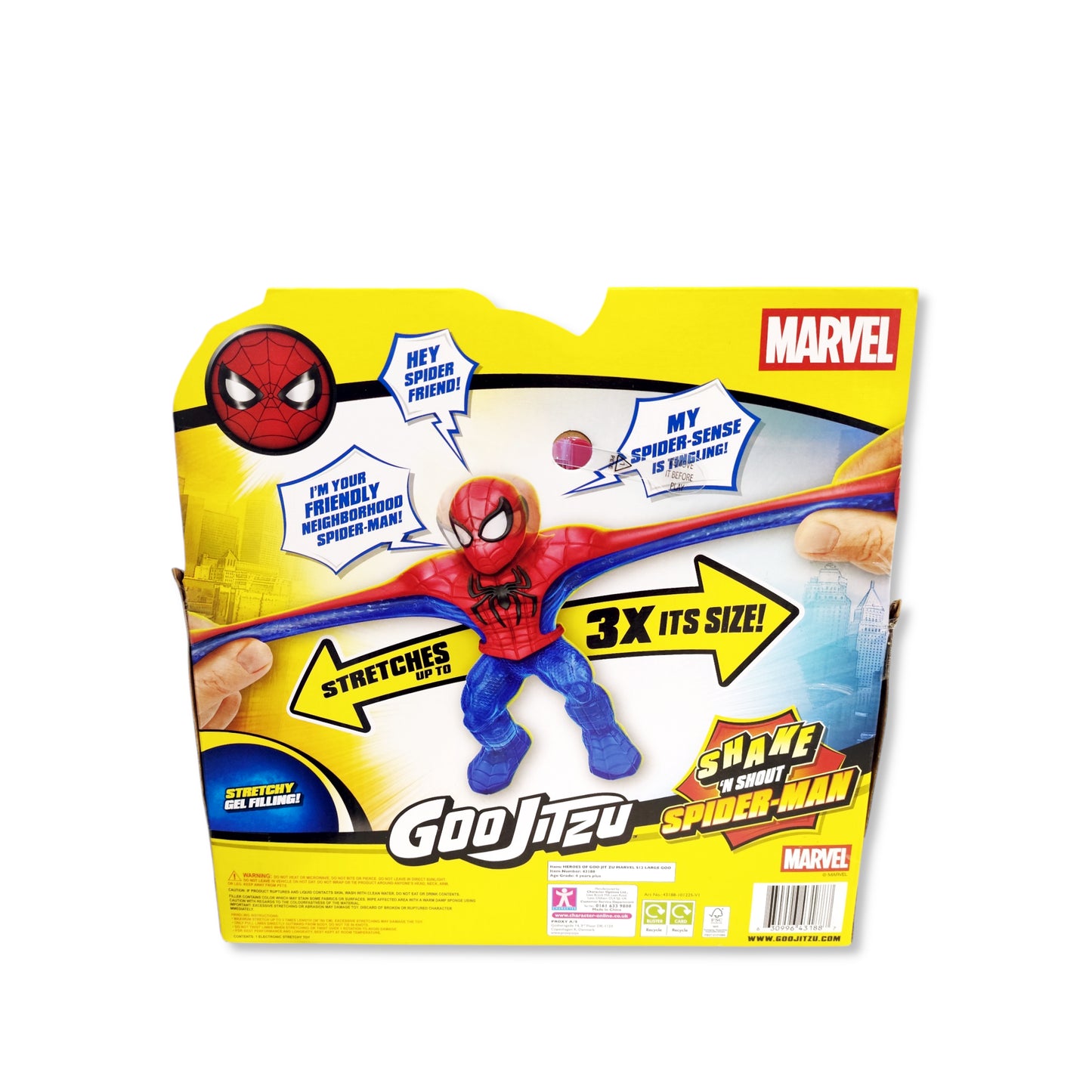 Goo Jitzu Marvel Shake 'n Shout Spider-Man