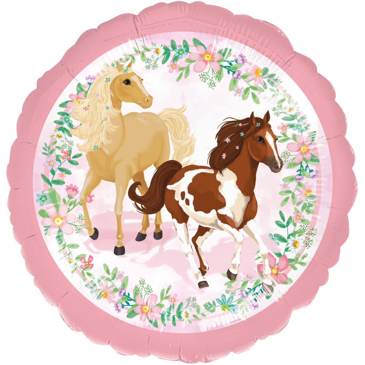 Beautiful Horses Foil Balloon 45 cm - Anilas UK