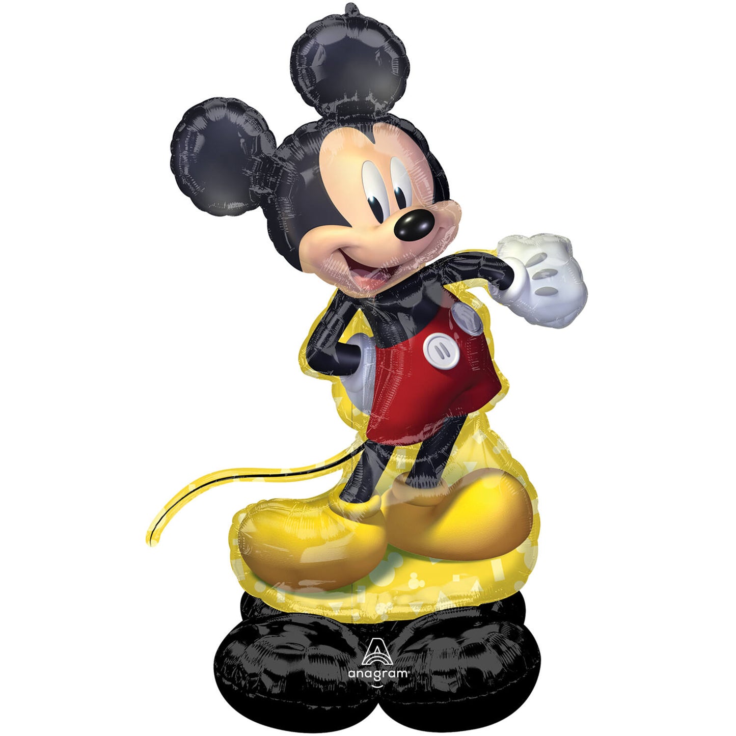 Mickey Airloonz Floor Standing Foil Balloon 132 cm - Anilas UK