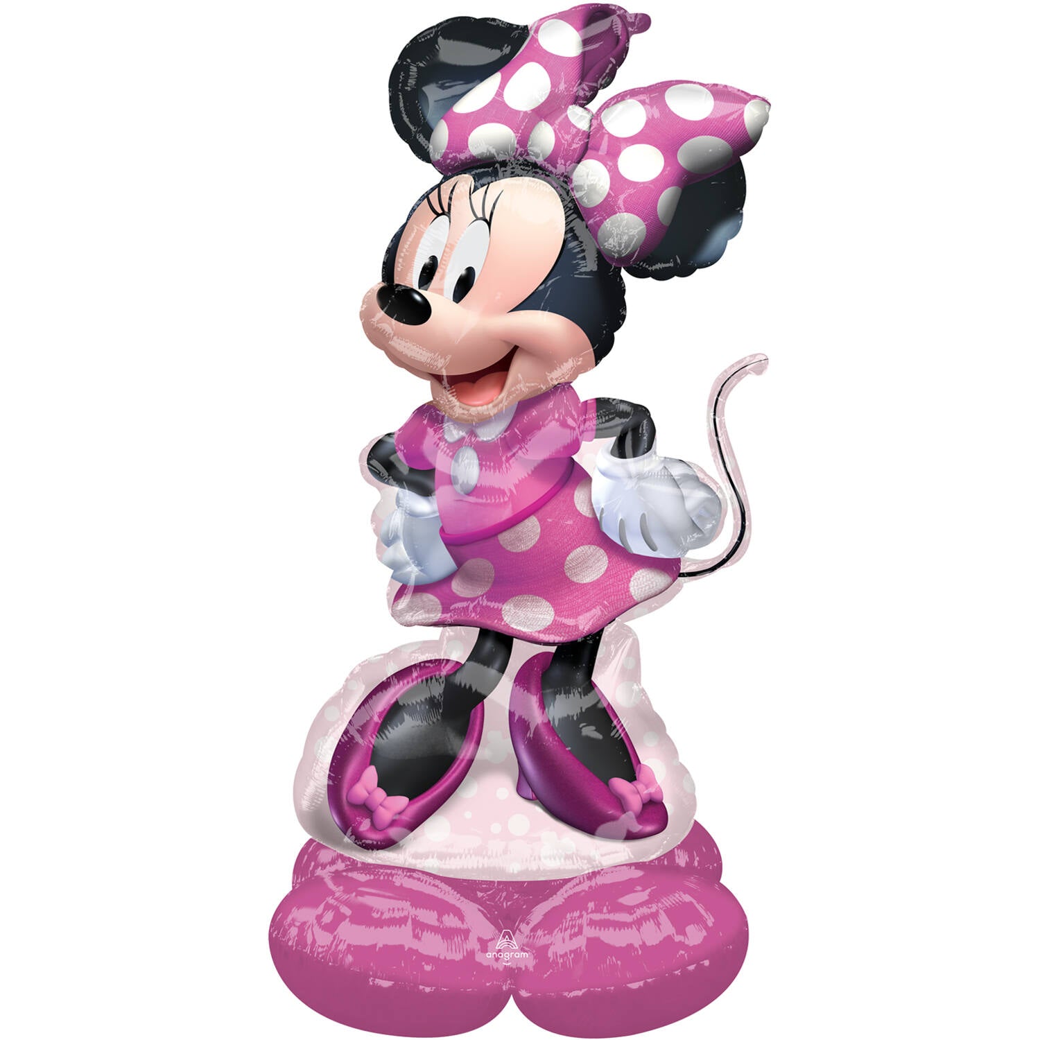 Minnie Airloonz Floor Standing Foil Balloon 83 x 121 cm - Anilas UK