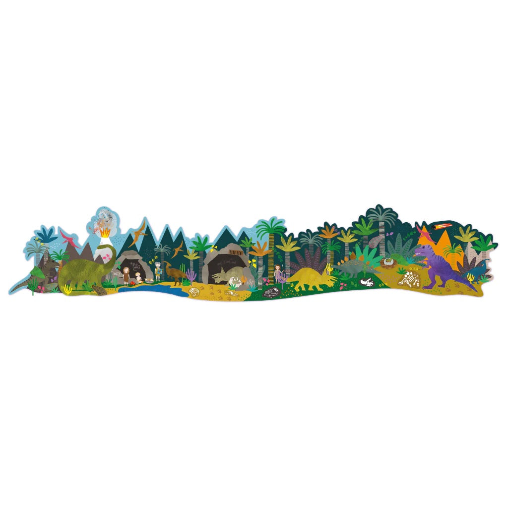 Dinosaur 60 Piece Giant Floor Puzzle with Pop Out Pieces - Anilas UK