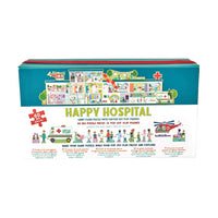 Happy Hospital 60 Piece Giant Floor Puzzle with Pop Out Pieces - Anilas UK