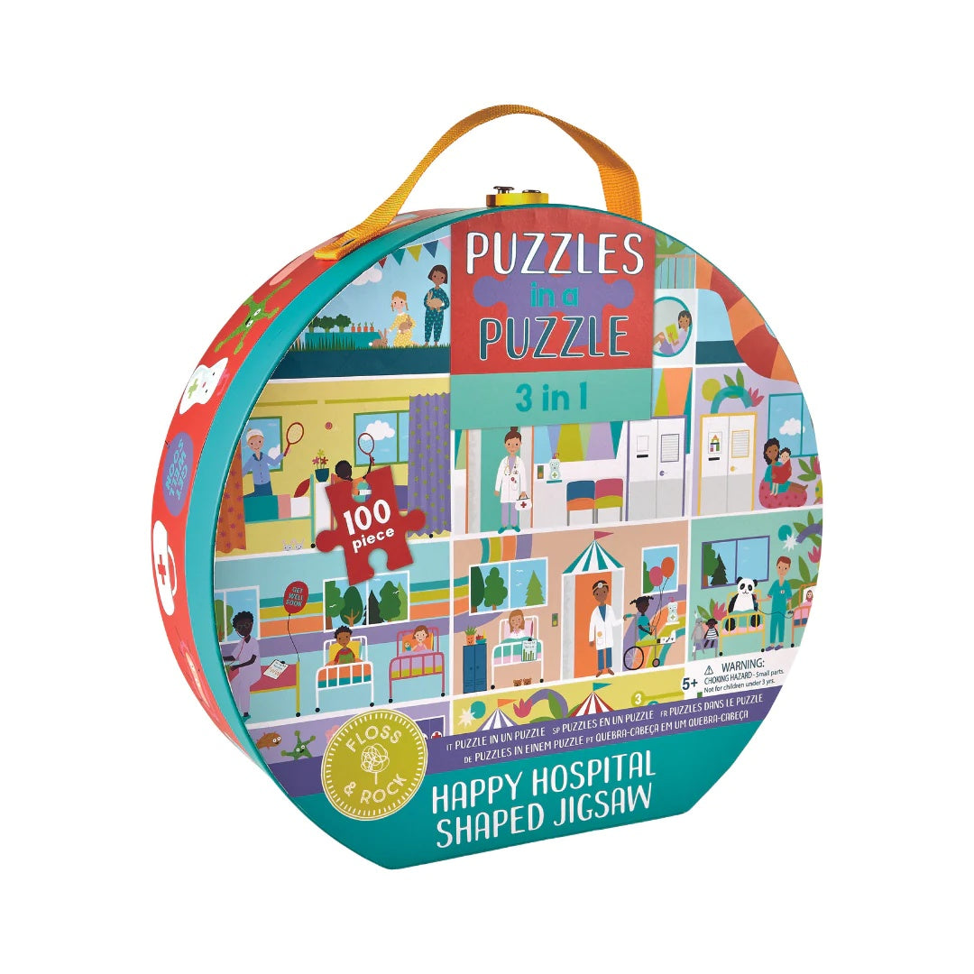 Happy Hospital 100 Piece 3 in 1 Jigsaw - Anilas UK