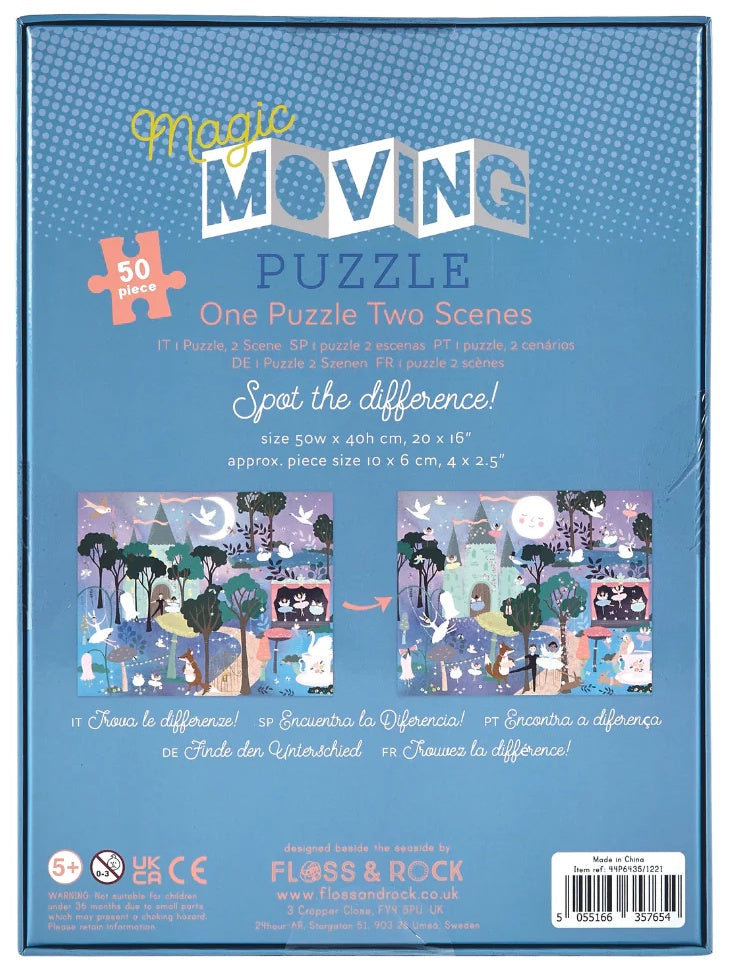 Enchanted 50 Piece Magic Moving Puzzle - Anilas UK