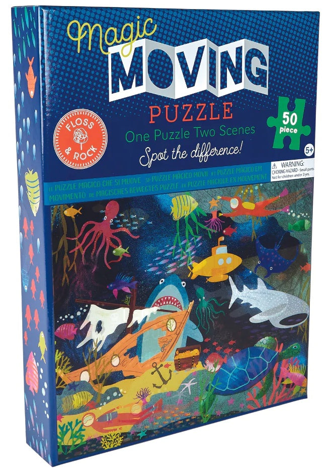 Deep Sea 50 Piece Magic Moving Puzzle - Anilas UK