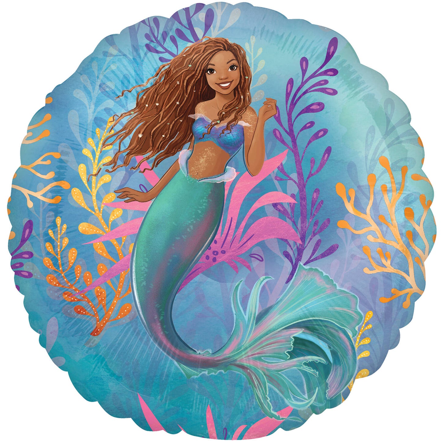 Little Mermaid Jumbo Foil Balloon 71cm - Anilas UK