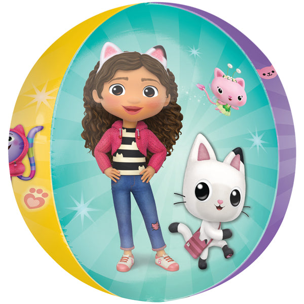 Gabby's Dollhouse Orbz Foil Helium Balloon 38cm / 15in - Anilas UK