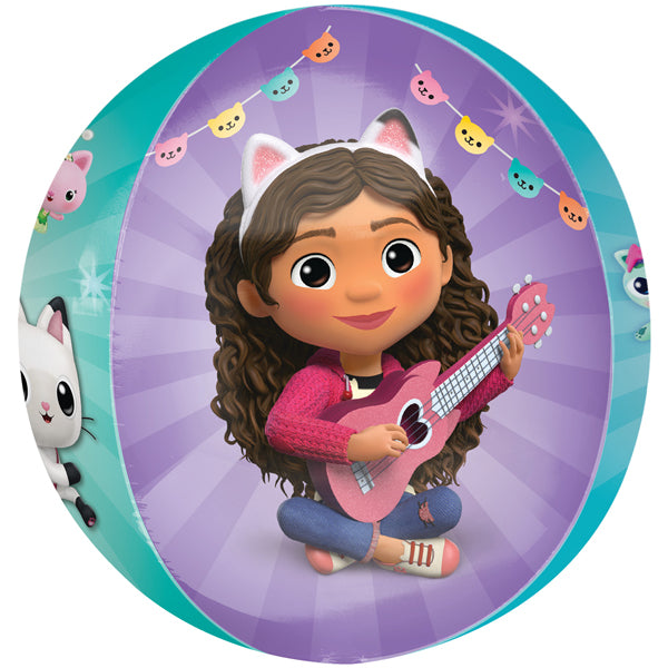 Gabby's Dollhouse Orbz Foil Helium Balloon 38cm / 15in - Anilas UK