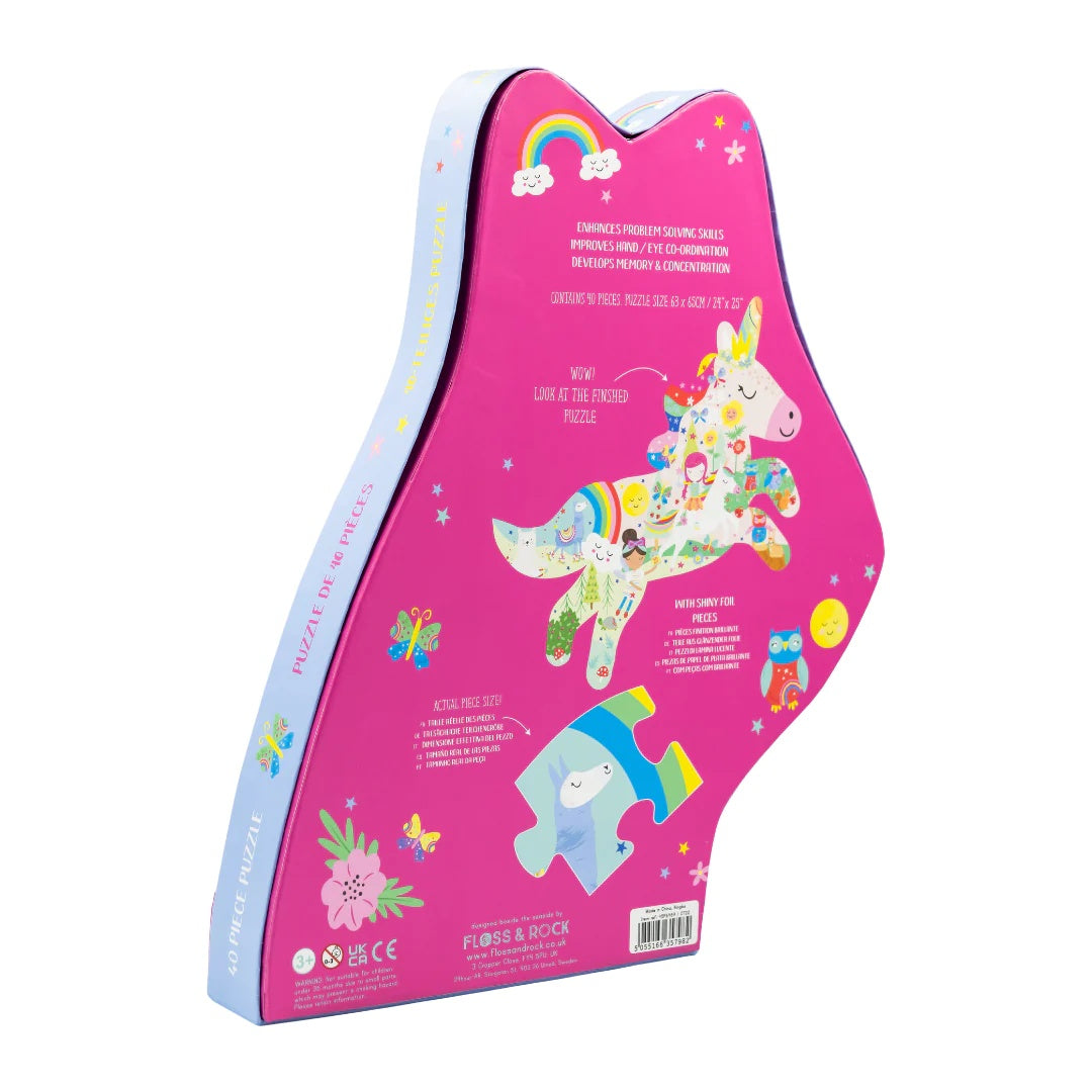 Rainbow Fairy unicorn Jigsaw Puzzle - Anilas UK