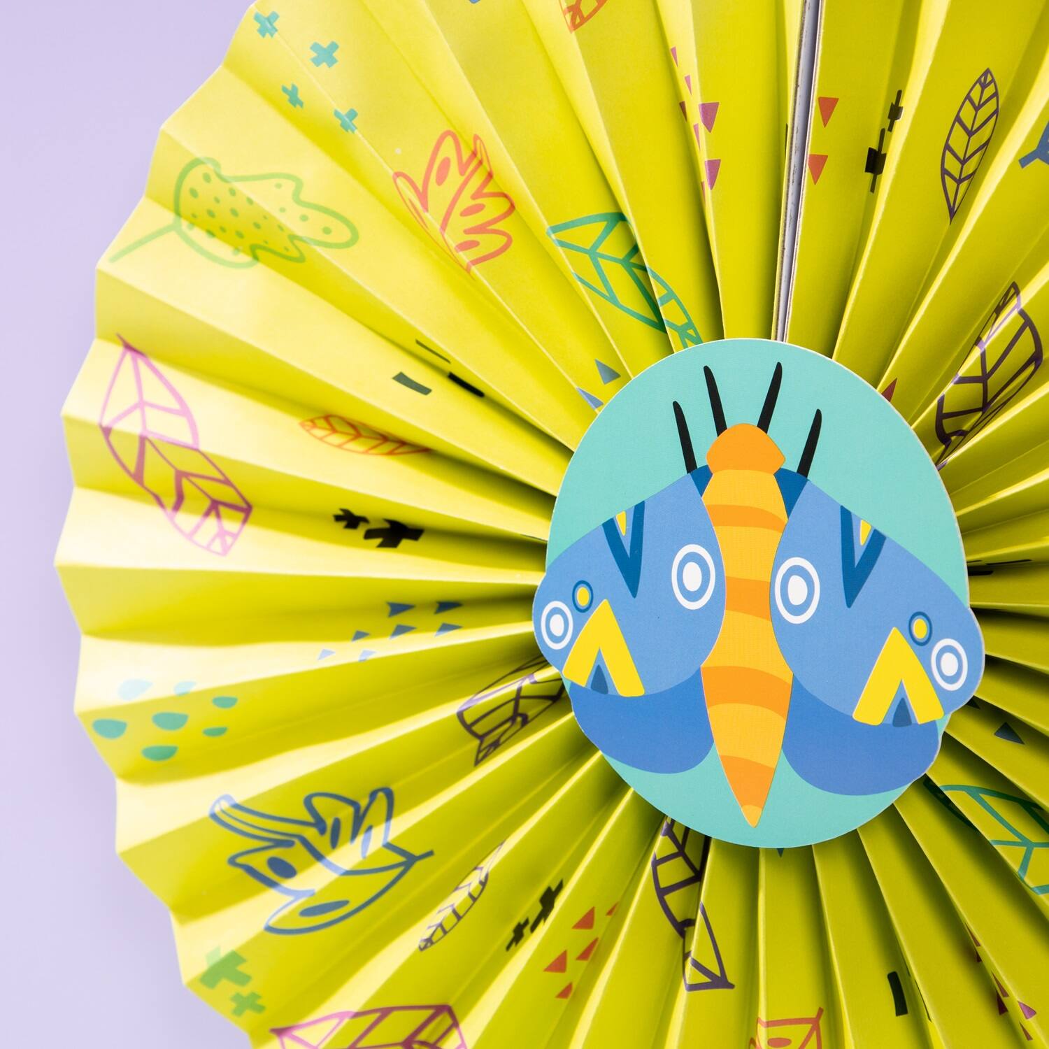 Deco Fan Set - Buzzing Bugs (3 pieces) - Anilas UK
