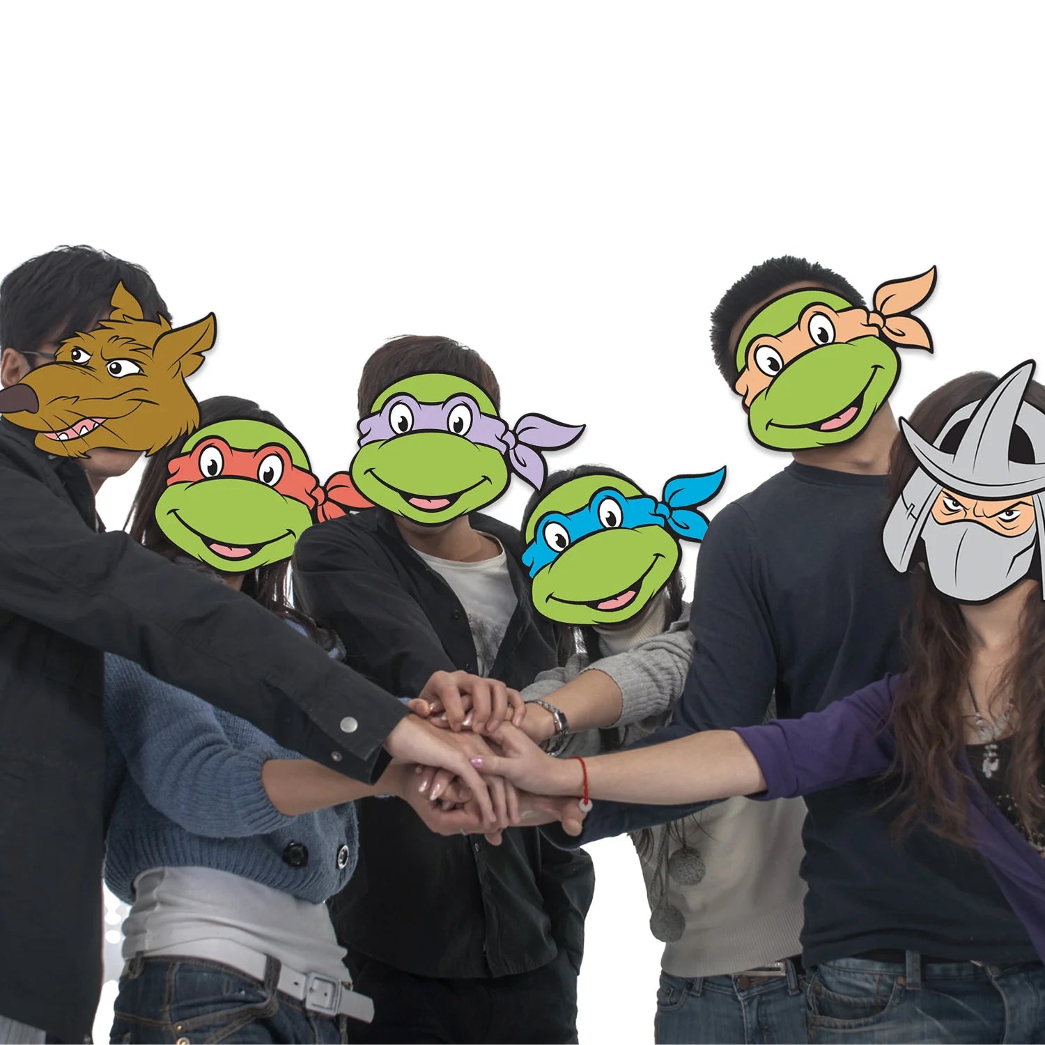 Teenage Mutant Ninja Turtles Party Masks (pack of 6) - Anilas UK