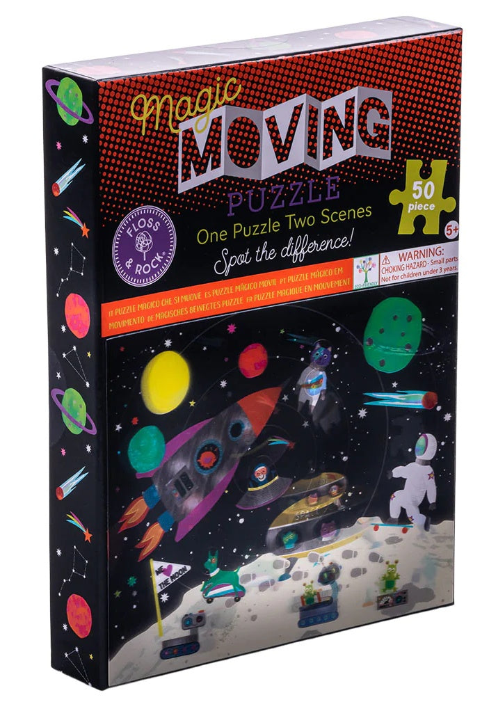 Space 50 Piece Magic Moving Puzzle - Anilas UK