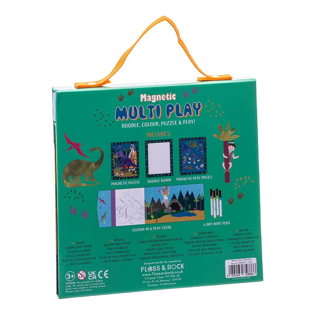 Dinosaur Magnetic Multi Play Scene - Anilas UK