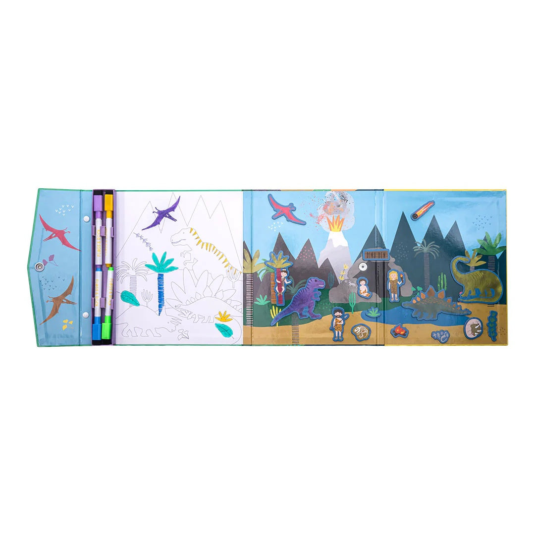 Dinosaur Magnetic Multi Play Scene - Anilas UK