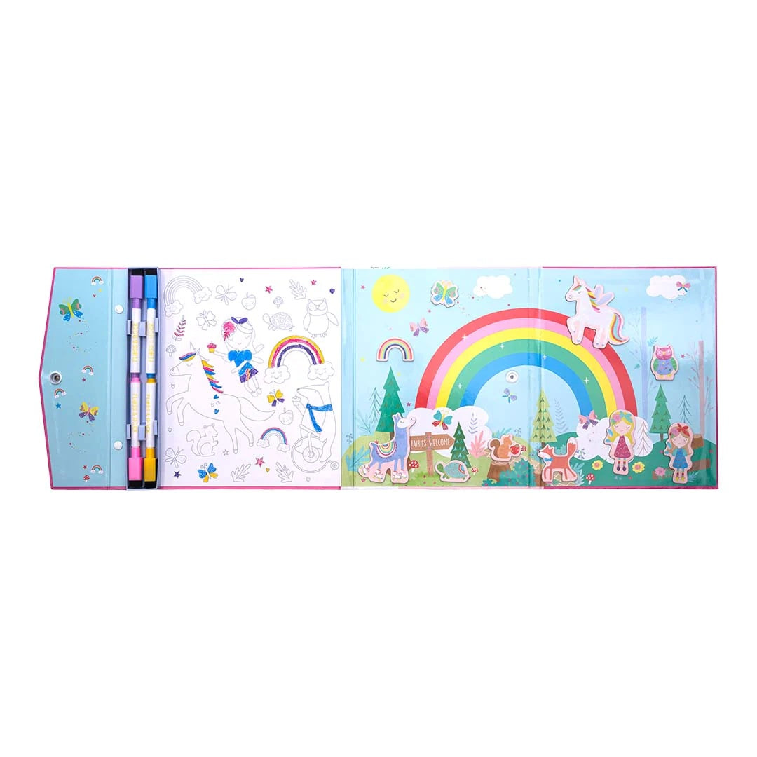 Rainbow Fairy Magnetic Multi Play Scene - Anilas UK