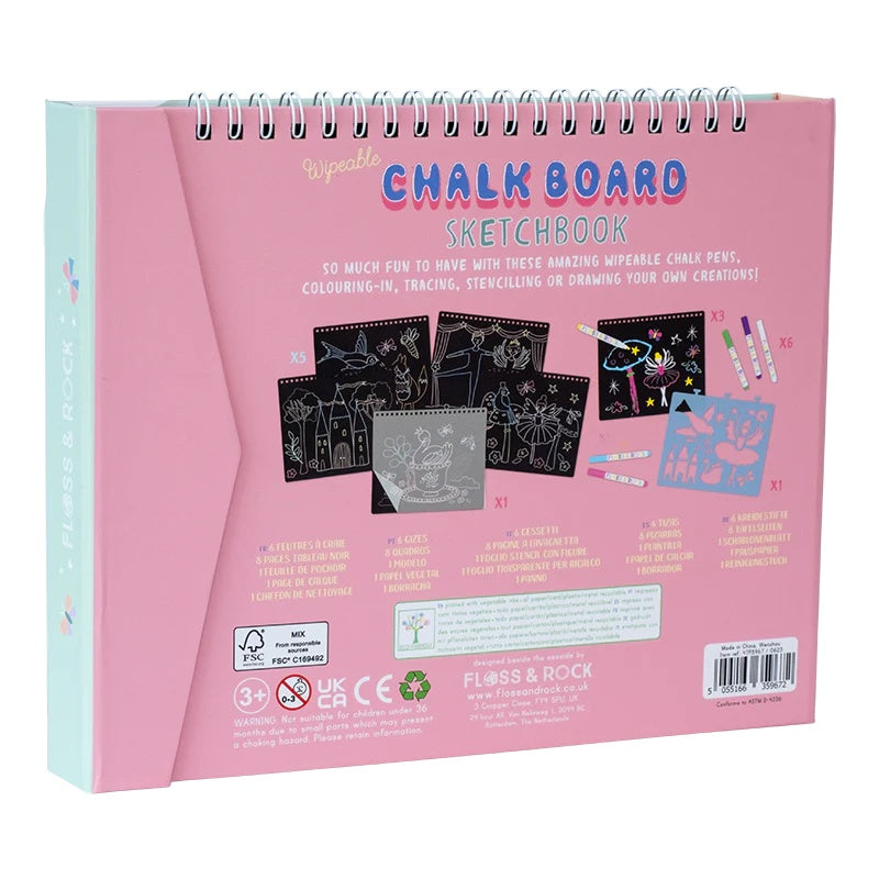 Enchanted Chalk Board Sketchbook - Anilas UK
