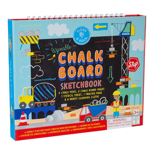 Construction Chalk Board Sketchbook - Anilas UK