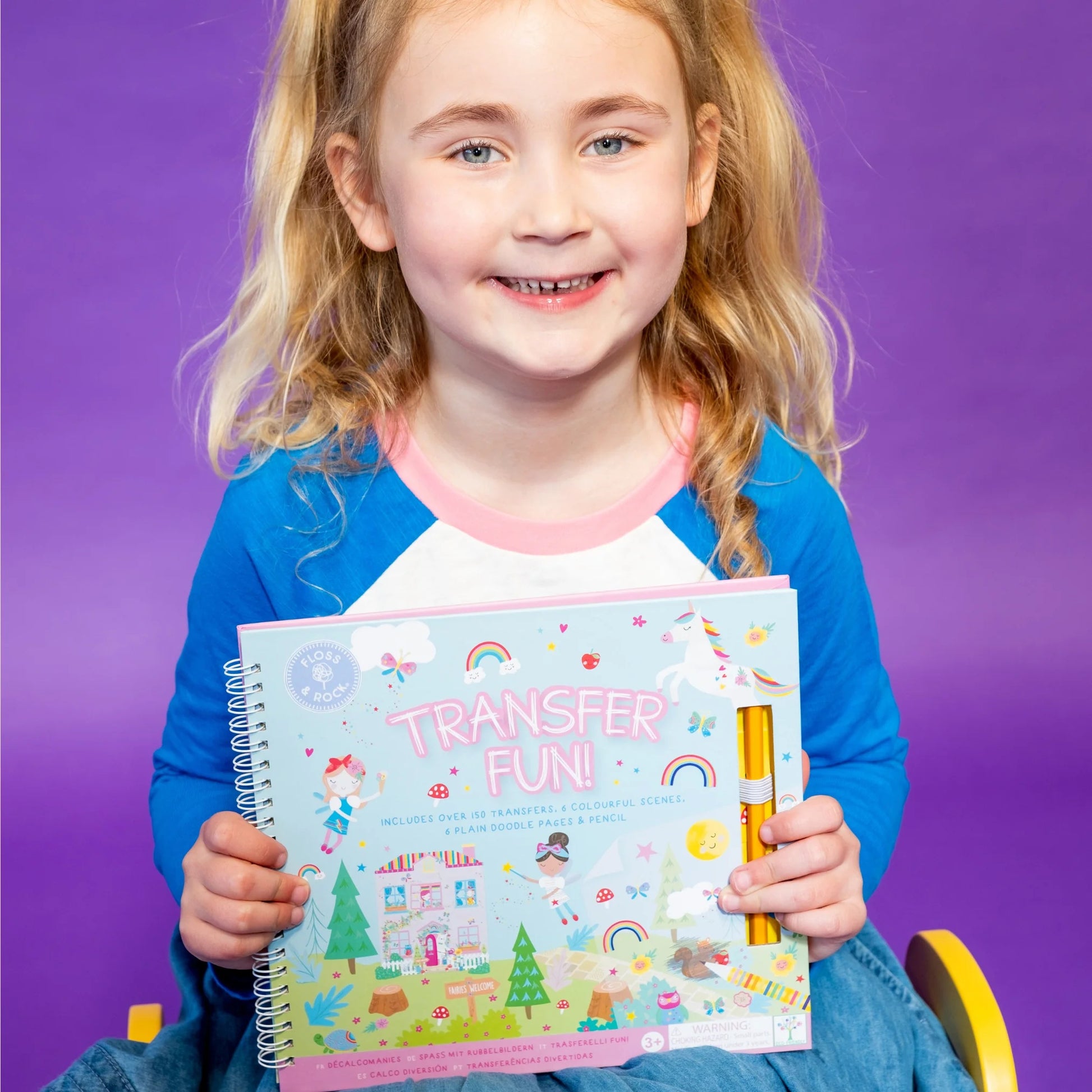 Rainbow Fairy Transfer Fun - Anilas UK
