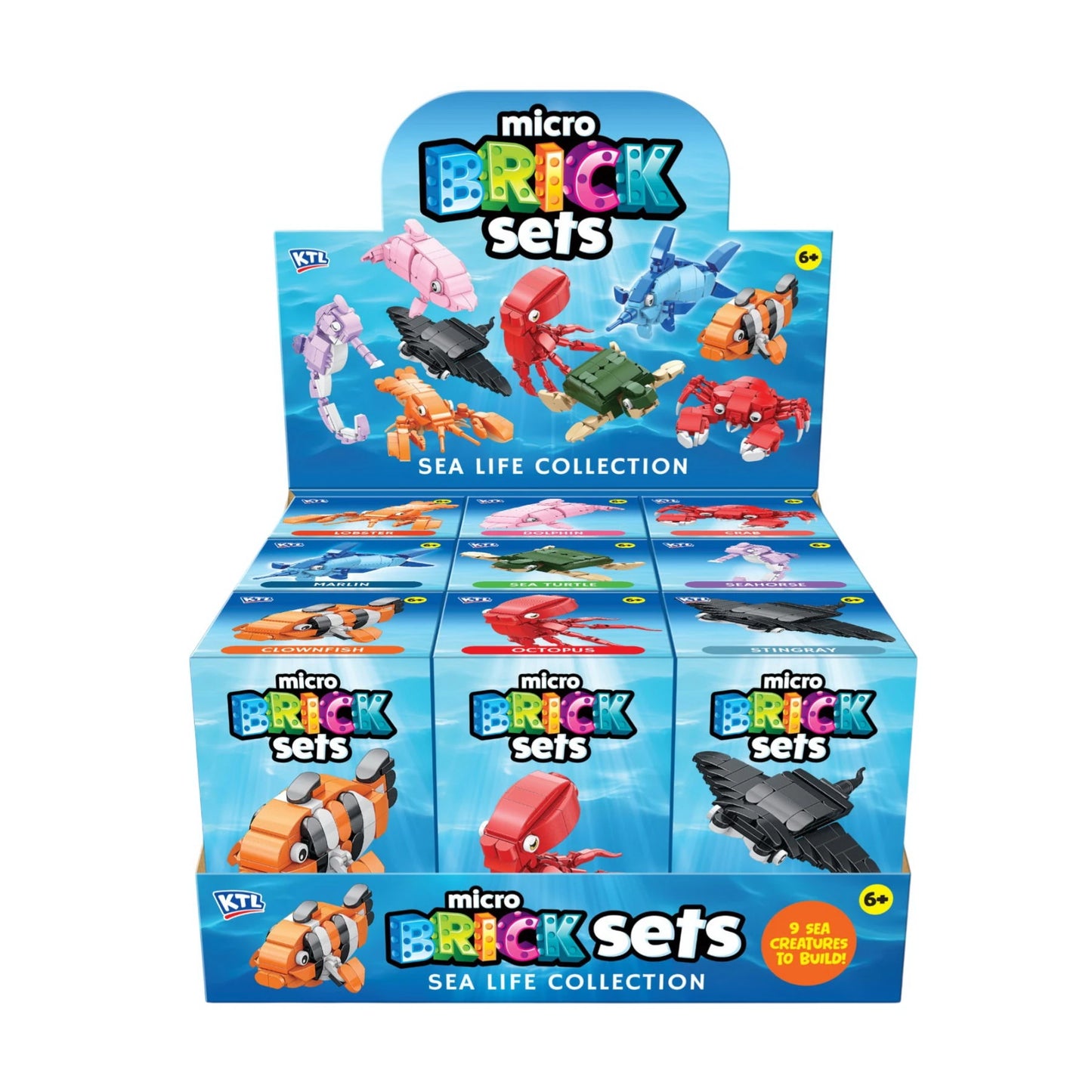 Ocean Sealife Brick Set