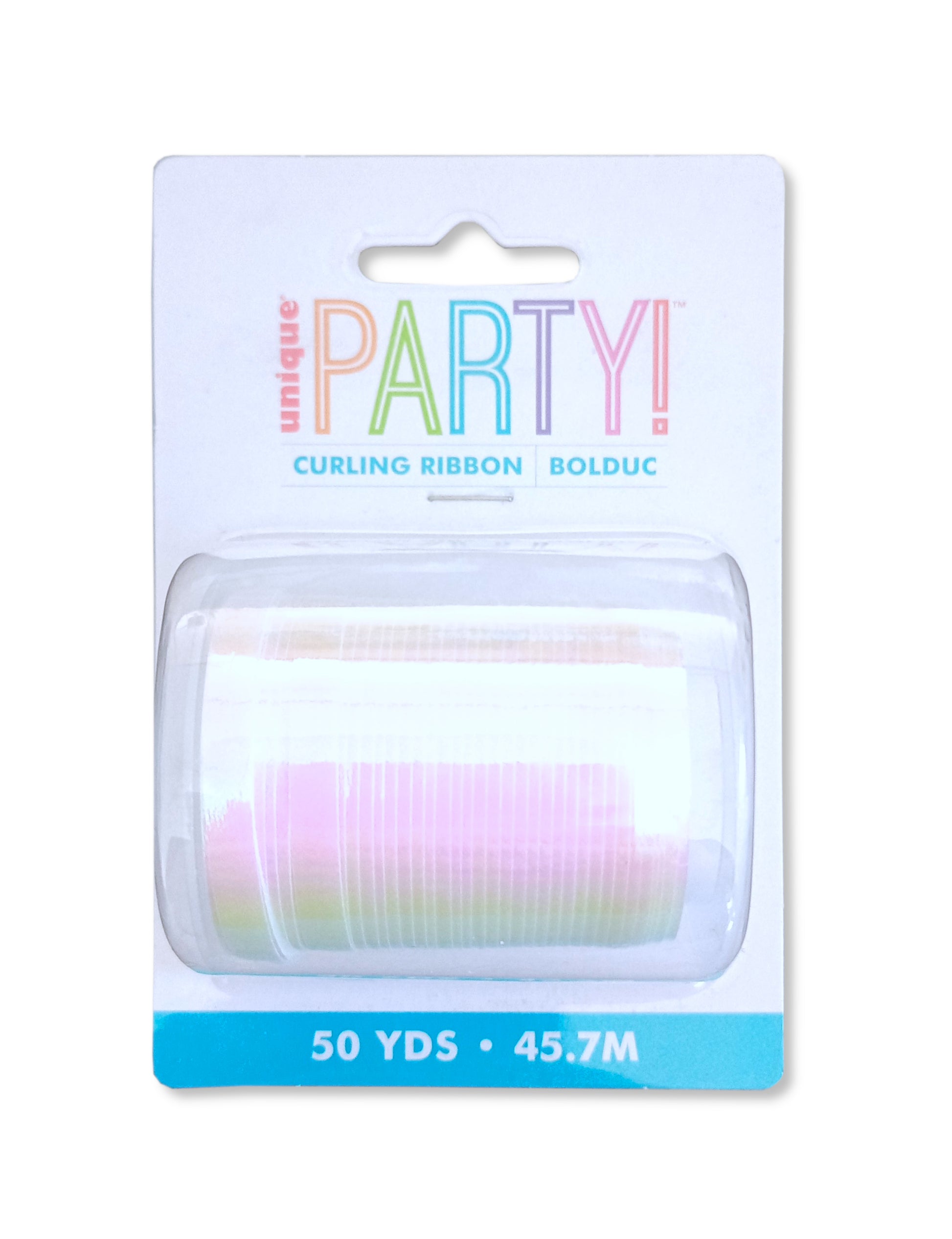 White Iridescent Curling Ribbon (50yds) - Anilas UK