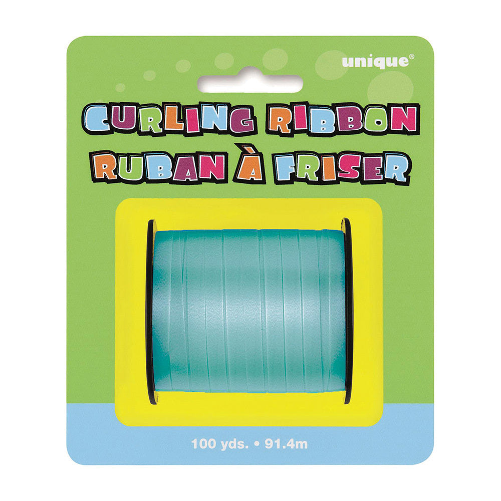 Caribbean Teal Curling Ribbon (100yds) - Anilas UK