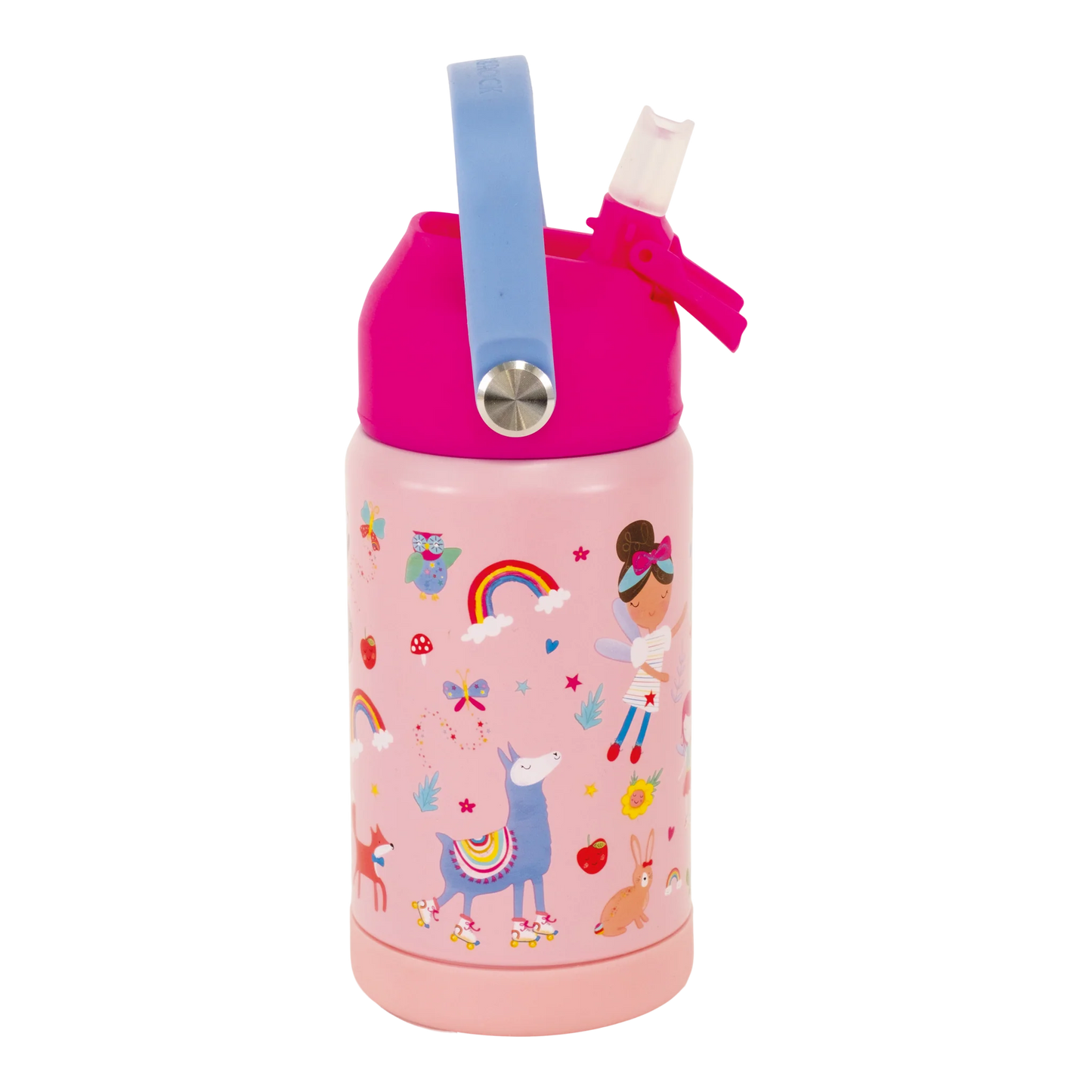 Floss & Rock Rainbow Fairy Stainless Steel Water / Drinks Bottle - 14.01 oz - Anilas UK