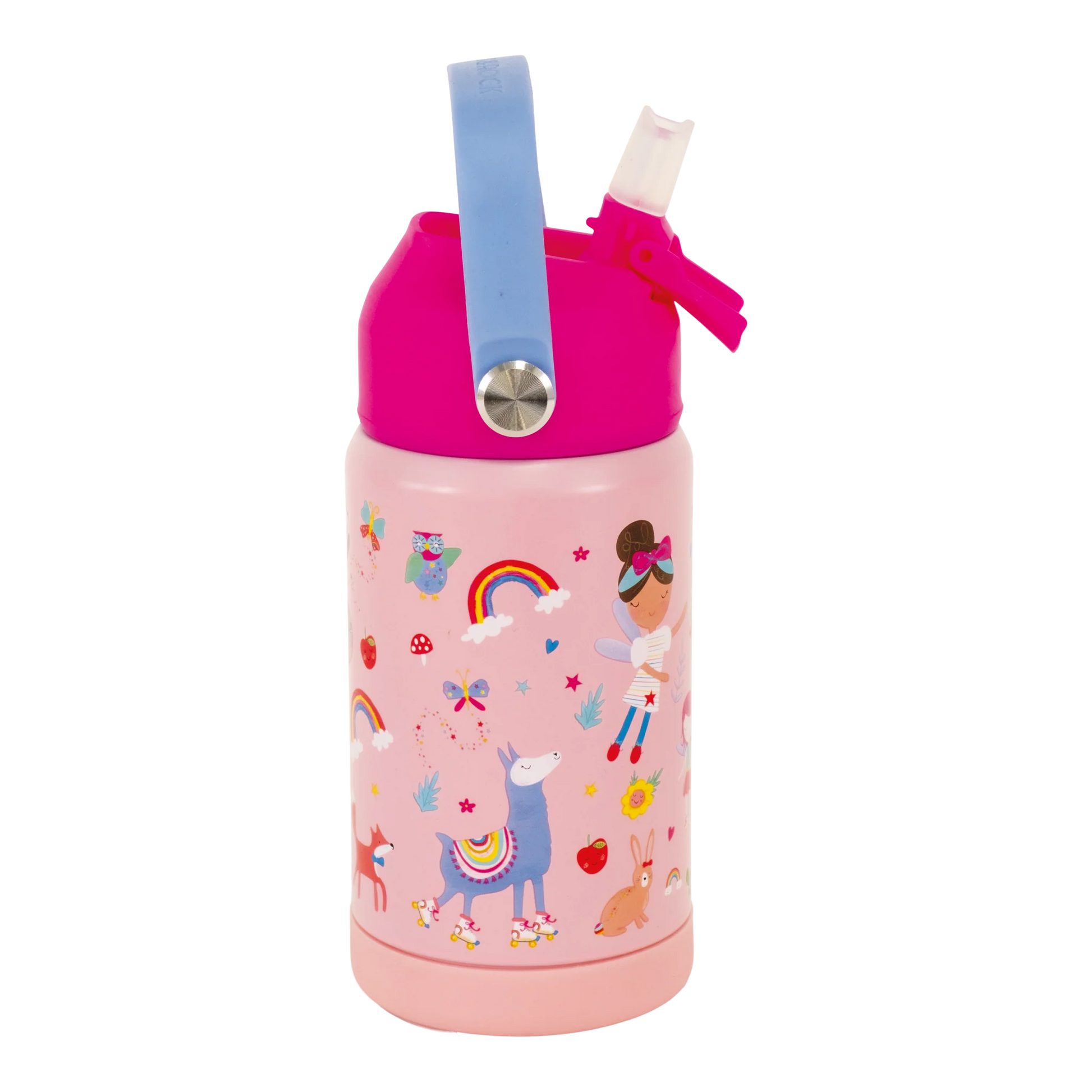 Floss & Rock Rainbow Fairy Stainless Steel Water / Drinks Bottle - 14.01 oz - Anilas UK